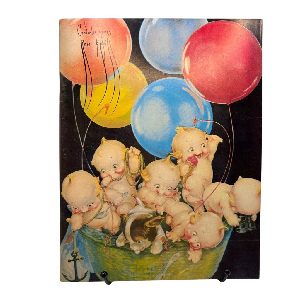 VTG 1968 Rose O'Neill History of Kewpie Dolls Book by Abernathy & Trimbal, PB